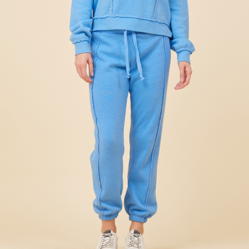 Vintage Havana French Blue Burnout Joggers